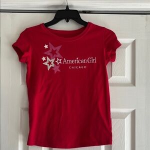 American Girl Red Kids T-Shirt Chicago